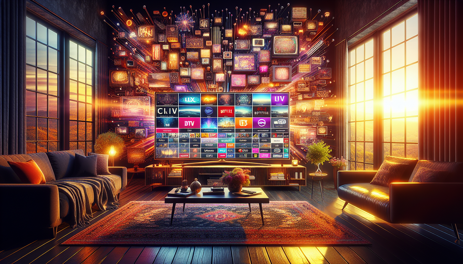 abonnement iptv illustration