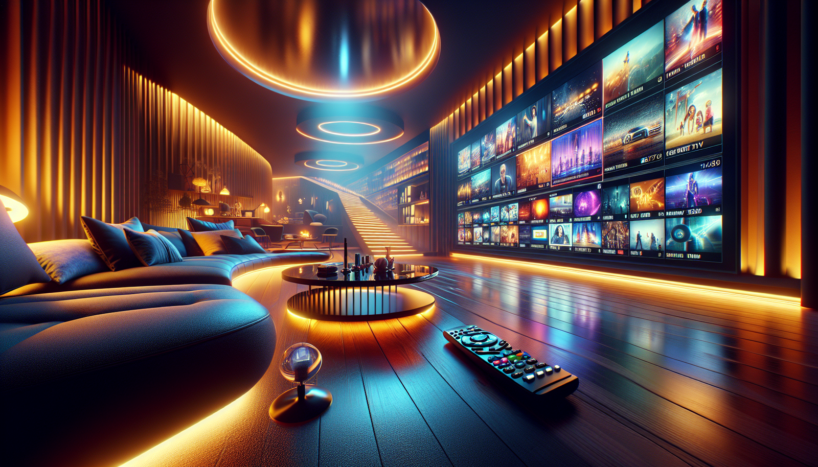 hot iptv illustration