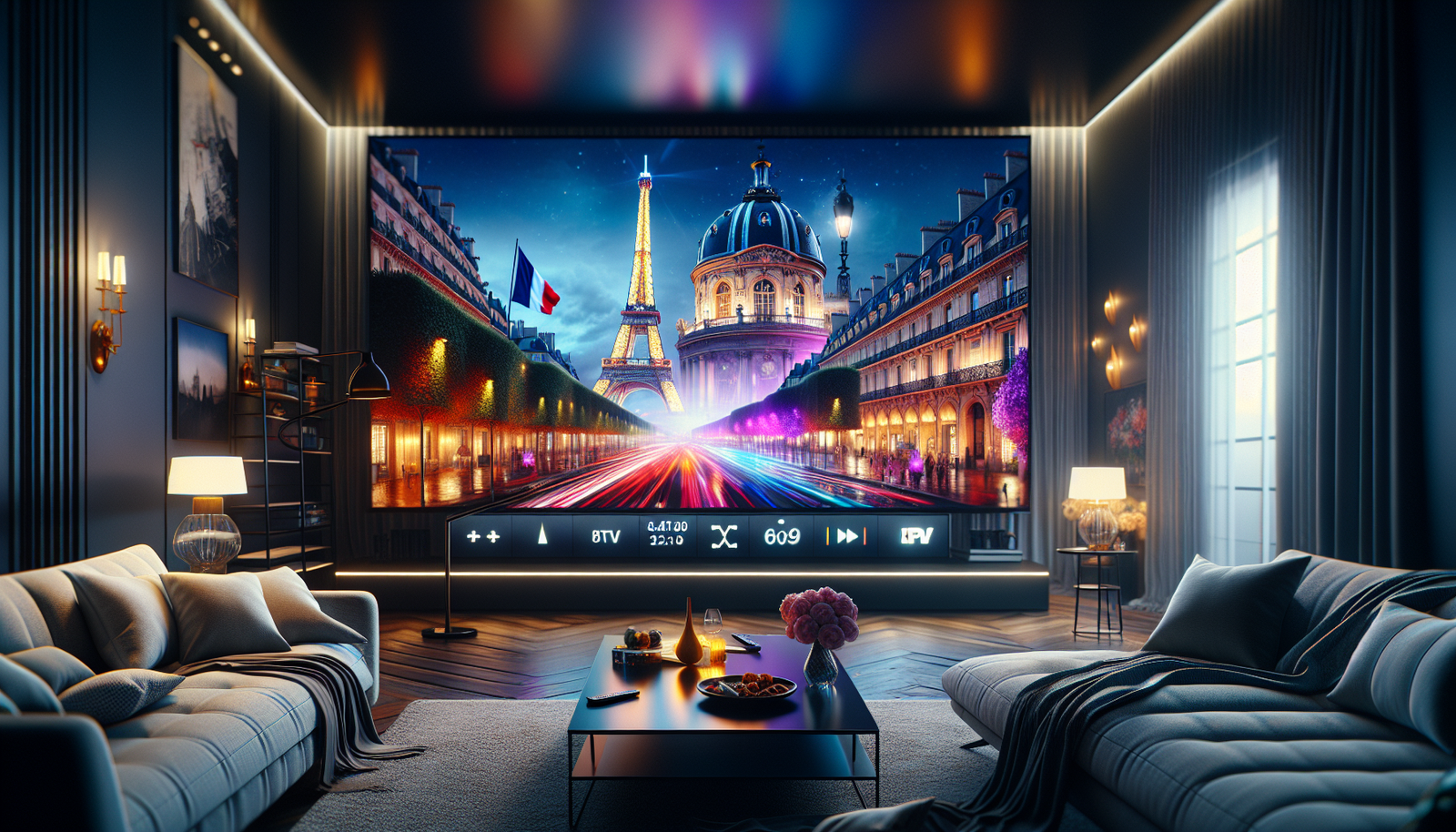 iptv france illustration