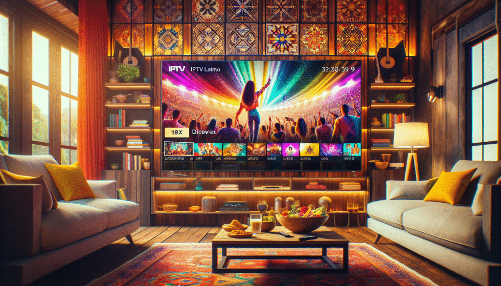 iptv latino illustration