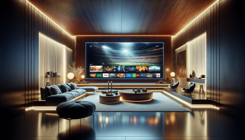 iptv premium illustration