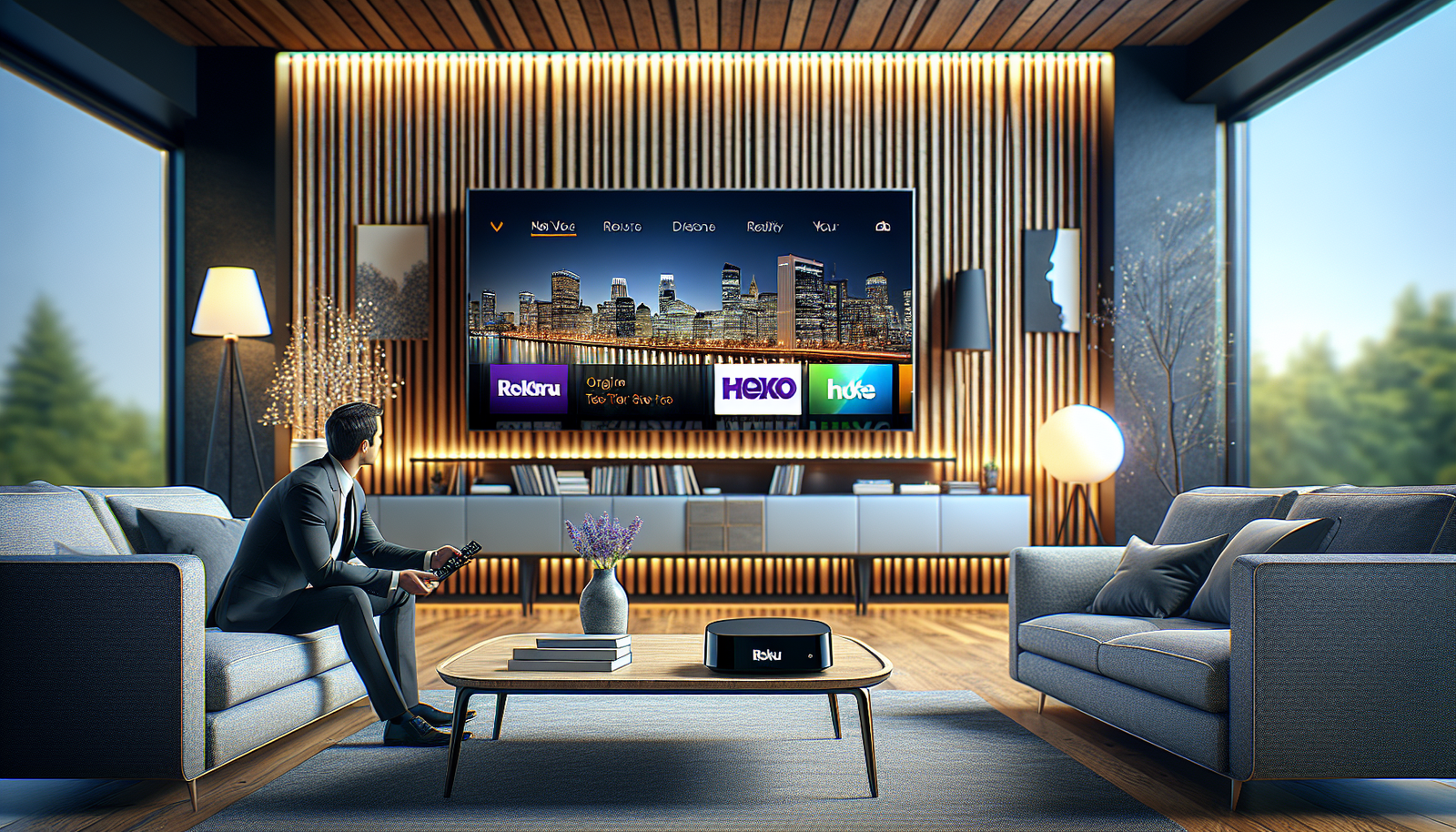 iptv roku app illustration