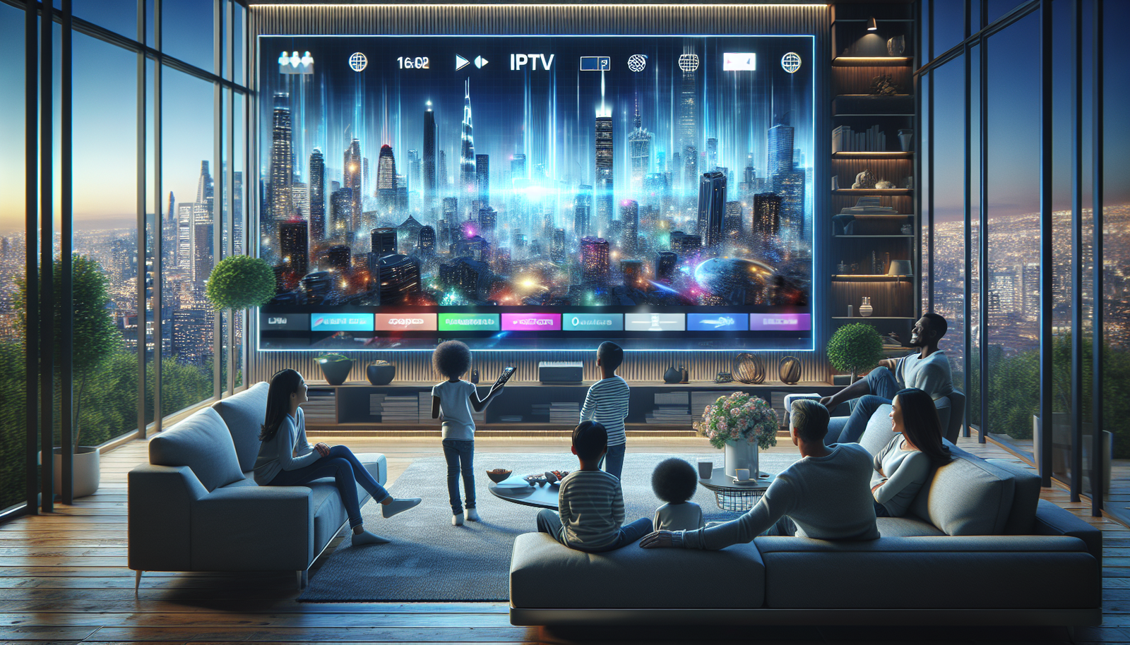 iptv tv providers illustration