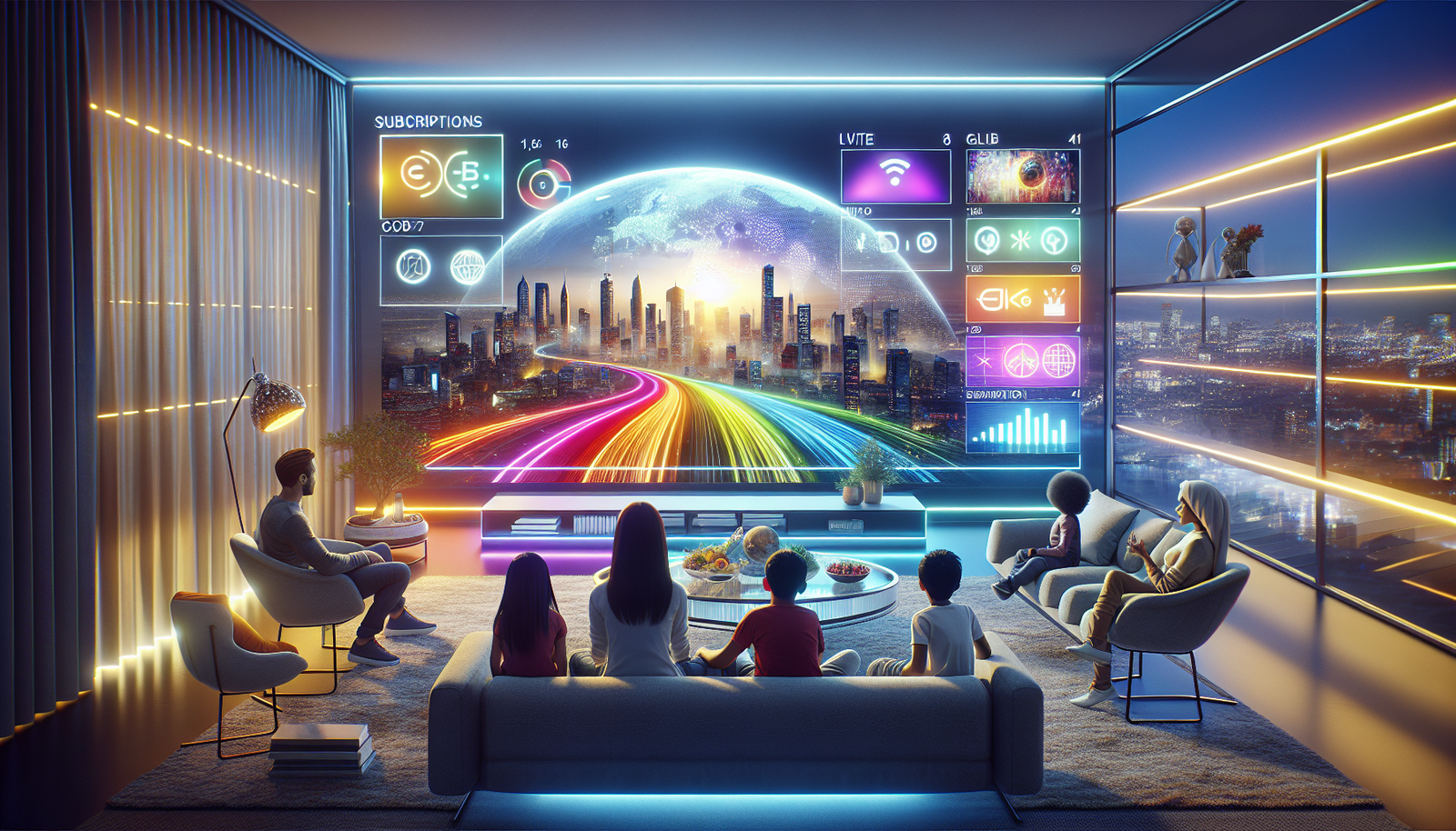 buy iptv subscription illustration