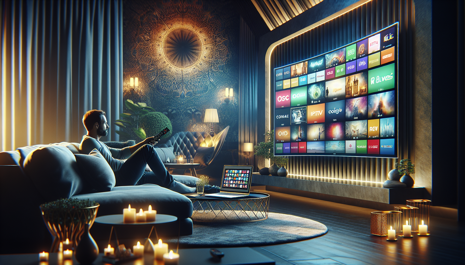 buy iptv subscription online illustration