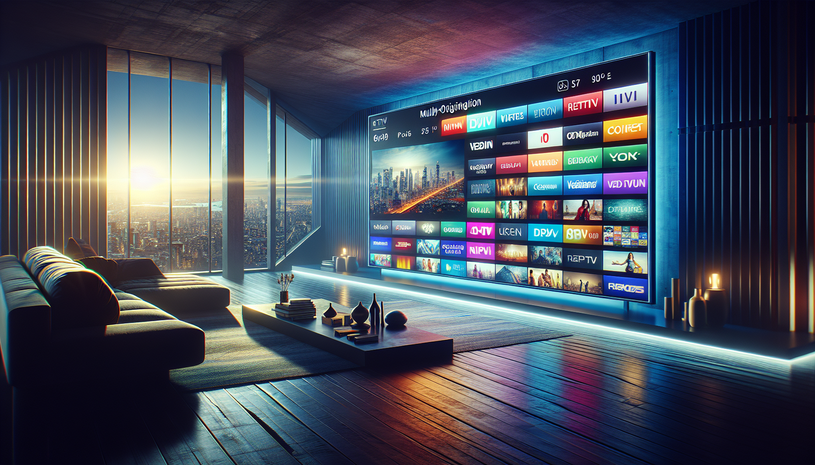 cheap iptv subscription illustration